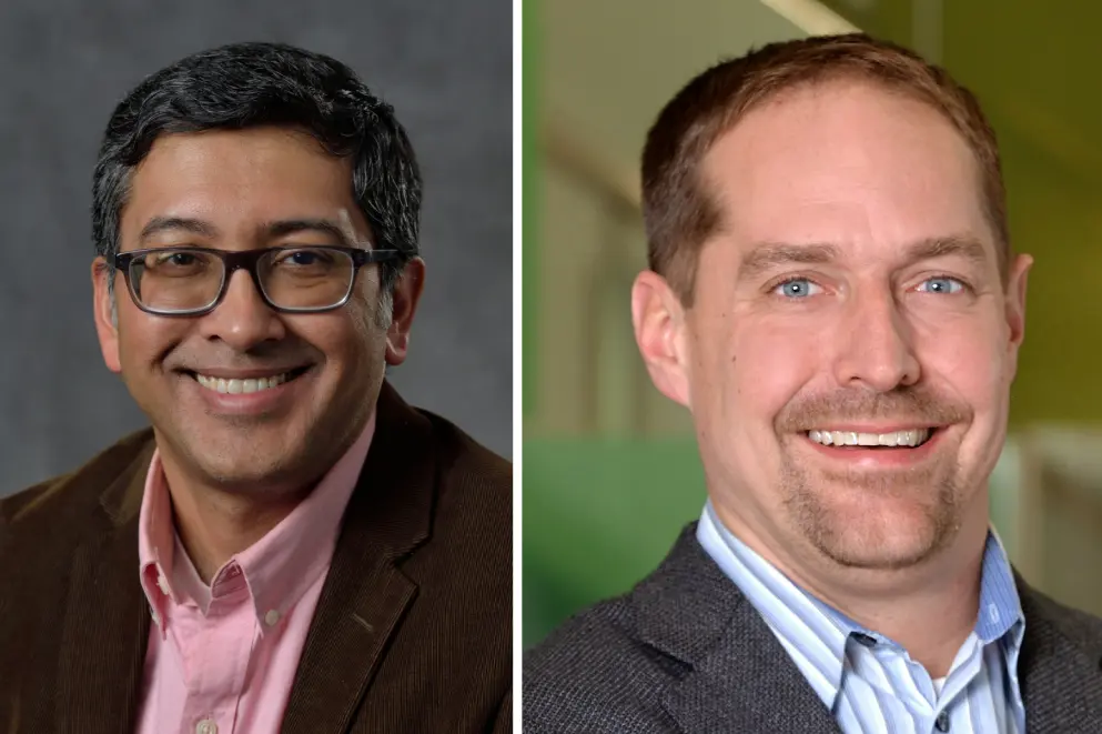 Sudin Bhattacharya and Brian Johnson 